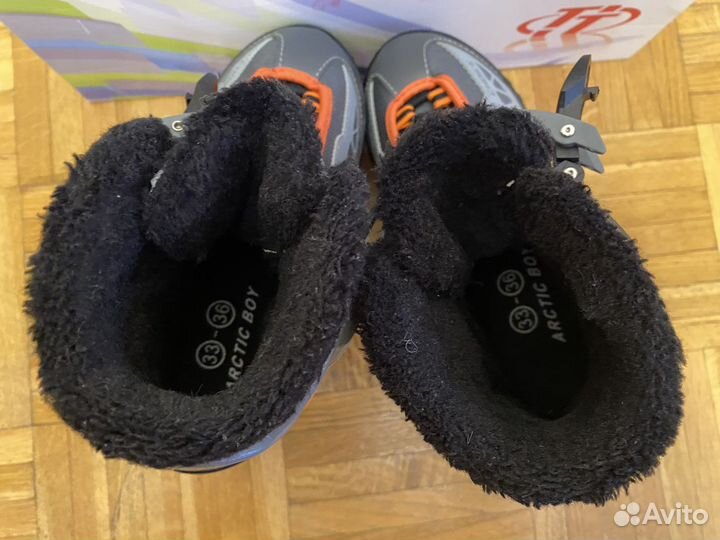 Коньки детские раздвижные 33 36