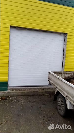 Утепленные промышленные ворота доставка и монтаж