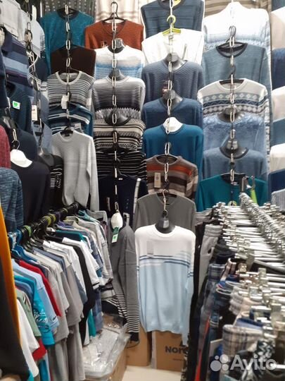 Товарный остаток мужской одежды