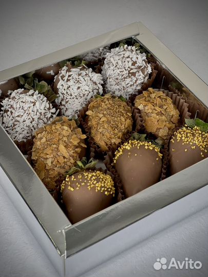 Клубника в шоколаде, бельгийский шоколад