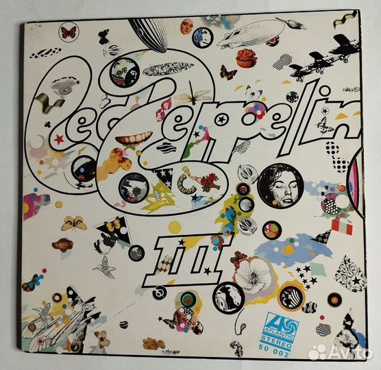 Винтажная виниловая пластинка LP LED Zeppelin III