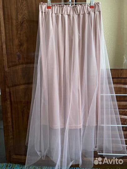 Пышная юбка из фатина женская
