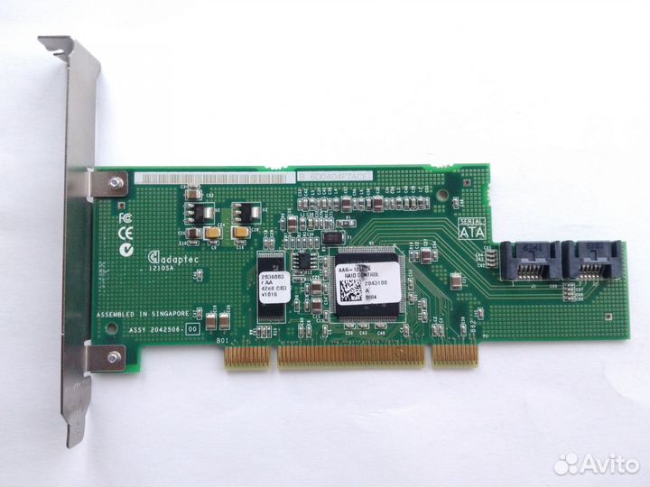 Контроллер Adaptec Serial ATA raid 1210SA