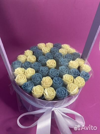 Букет шоколадных цветов для любимой