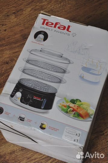 Пароварка tefal новая