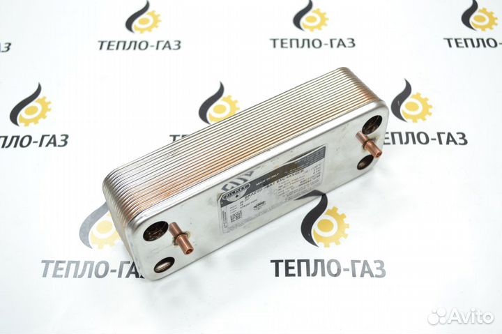 Теплообменник вторичный гвс 20пл. котла Baxi