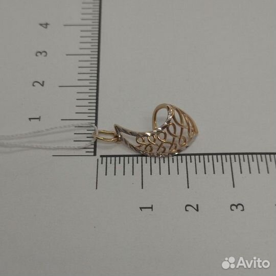 Золотая подвеска
