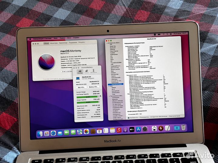 Ноутбук Apple MacBook Air 13-inch 2015