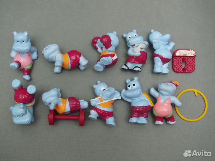 Киндер бегемоты, попугаи, киты, кабаны, жирафы