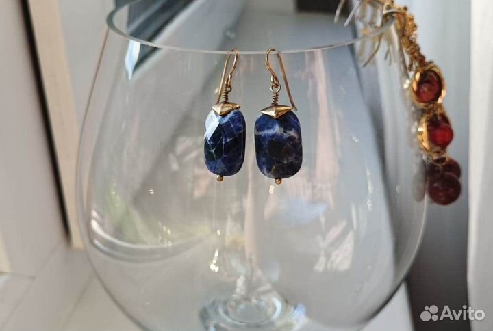 Бижутерия серьги и кольцо