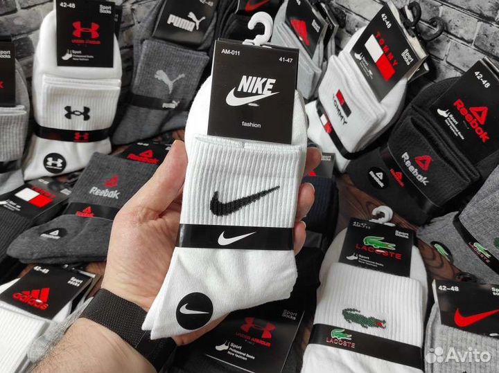 Носки Nike Adidas Puma Reebok Fila