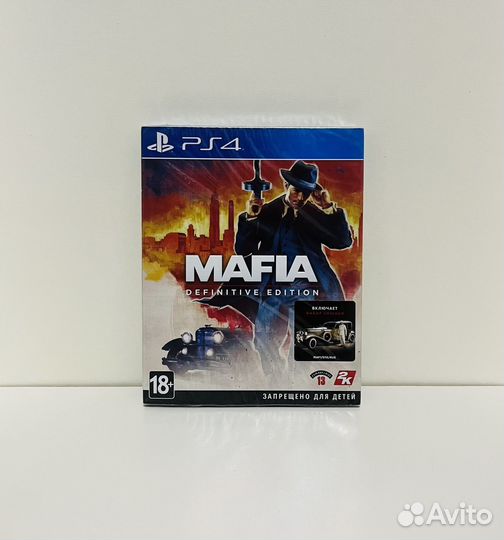Mafia Definitive Edition PS4 PS5 (рус.обложка)