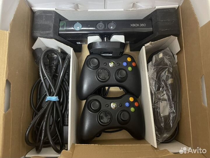 Xbox 360 Slim, Kinect, Freeboot, 500 gb