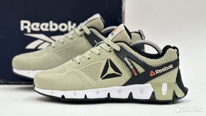 Кроссовки мужские летние 41-45 Reebok зеленый