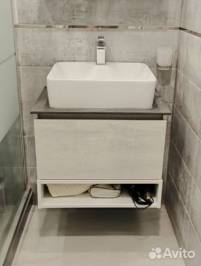 Тумба с раковиной для ванной 60 см