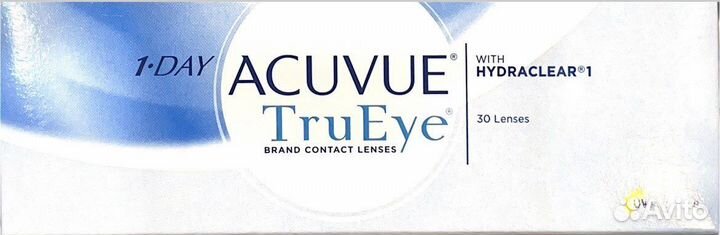 Линзы контактные Acuvue TruEye 1-Day