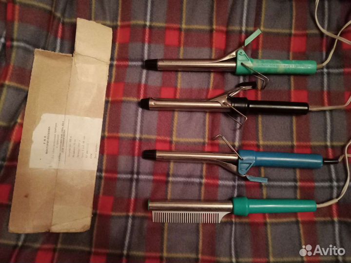 Щипцы электрические для завивки волос СССР