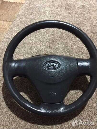 Руль. Hyundai Werna