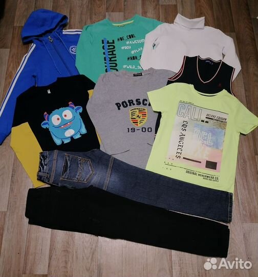 Одежда на мальчика 134,140 пакетом