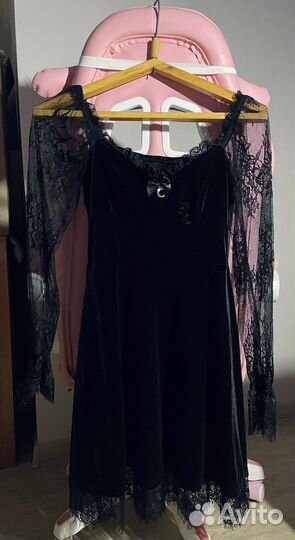 Платье винтаж, готика