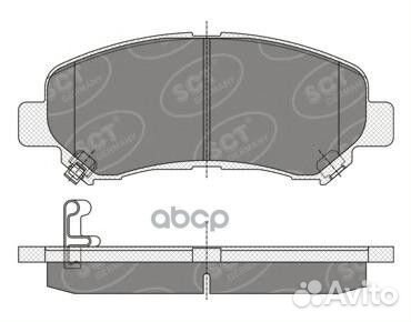SCT SP 337 Nissan X-Trail 2007 Front SP337 SCT