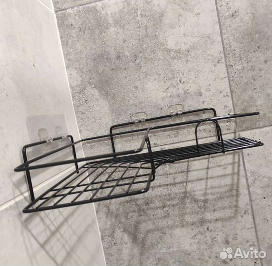 Полка для ванной угловая