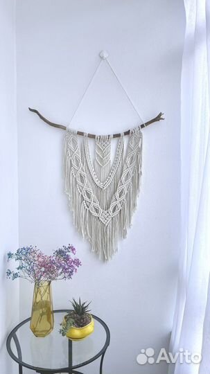 Настенное панно макраме