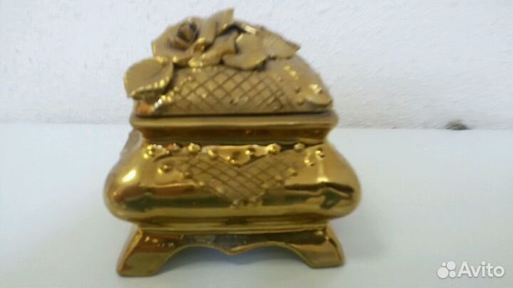 Шкатулка керамика