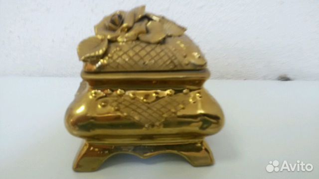 Шкатулка керамика