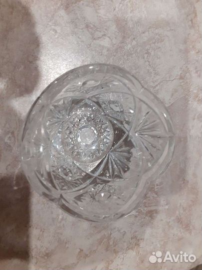Ваза хрустальная СССР