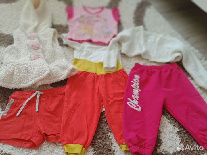 Вещи пакетом на девочку 2 года
