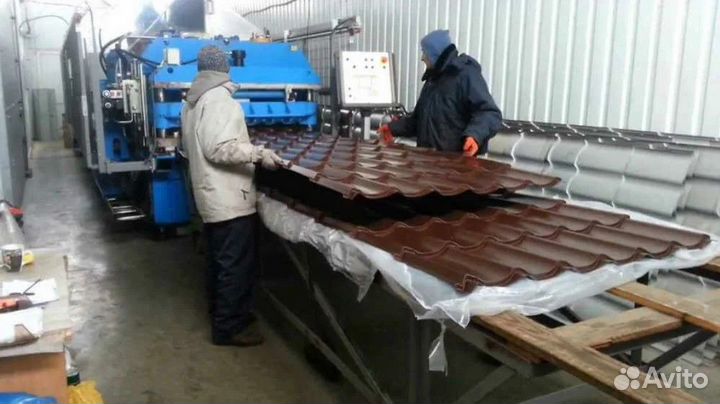 Фальцевая кровля. Металлочерепица