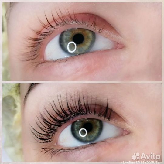 Ламинирование ботокс ресниц и бровей