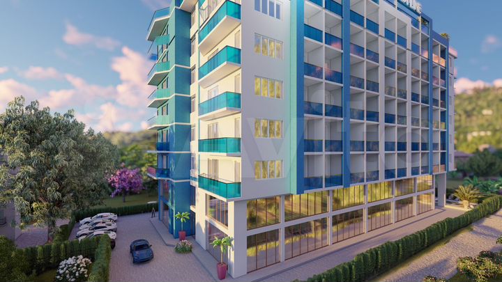 2-к. квартира, 39,5 м² (Грузия)