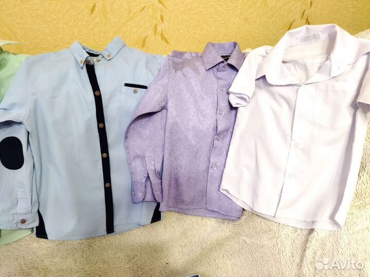 Рубашки в школу для мальчика 110, 116, 122, 128
