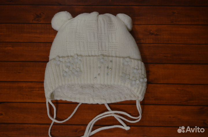 Очень теплая зимняя шапочка