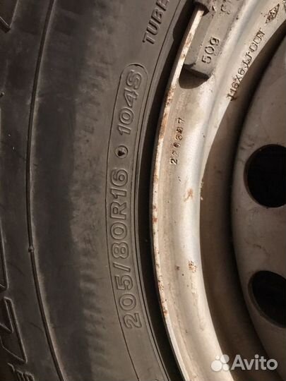 Bridgestone Dueler A/T 205/80 R16 104