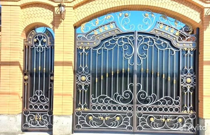 Кованые ворота