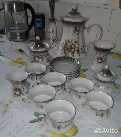 Сервиз чайный Коростень фарфор