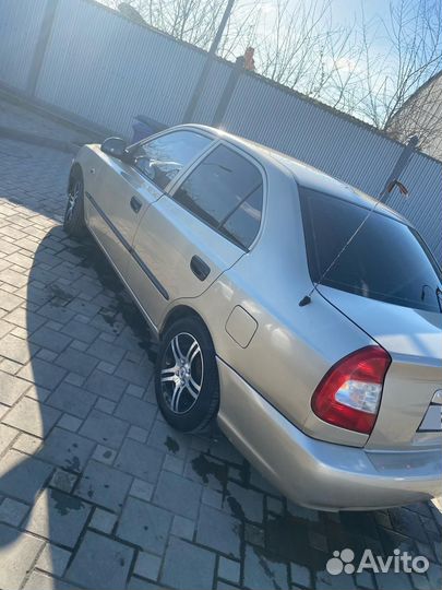 Hyundai Accent 1.5 МТ, 2005, 283 000 км