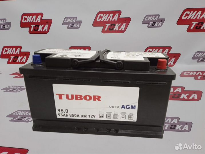 Аккумулятор Tubor Agm 95Ач