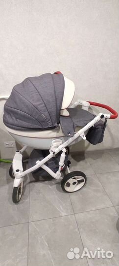 Коляска adamex carbon 3 в 1
