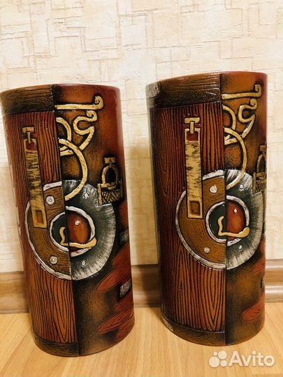 Вазы настенные, 2 шт