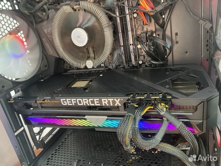 Видеокарта rtx 3090 asus ROG strix OC