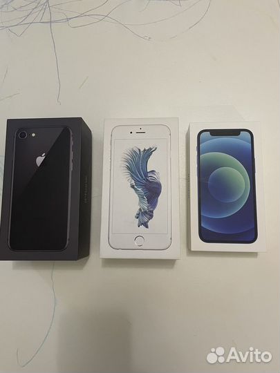 Коробка от iPhone 6s. 8, 12