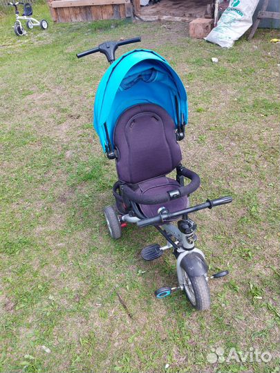 Трехколесный велосипед с родительской ручкой