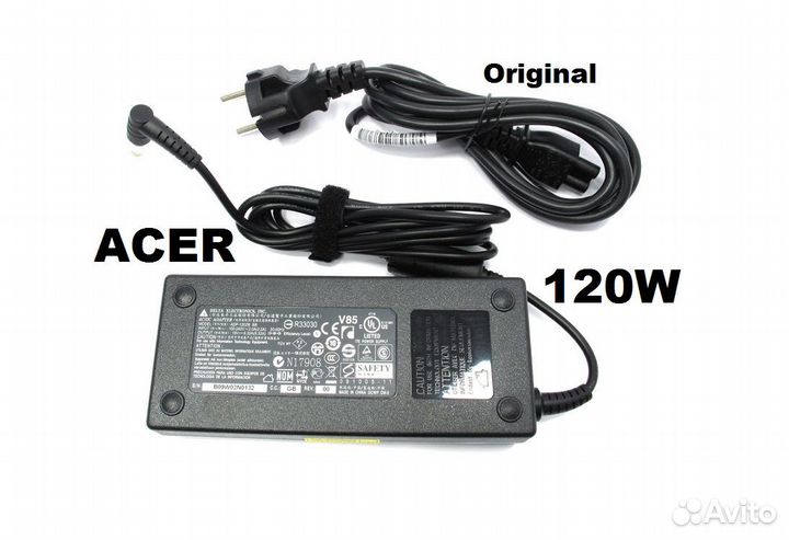 Зарядное Устройство Acer 19V 6.32A Оригинал 120W