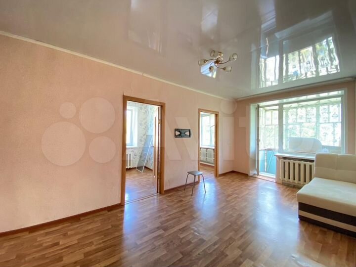 3-к. квартира, 44 м², 2/2 эт.