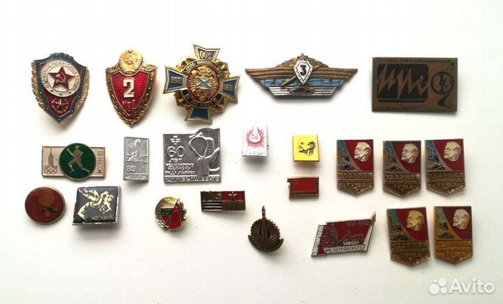 Советские значки