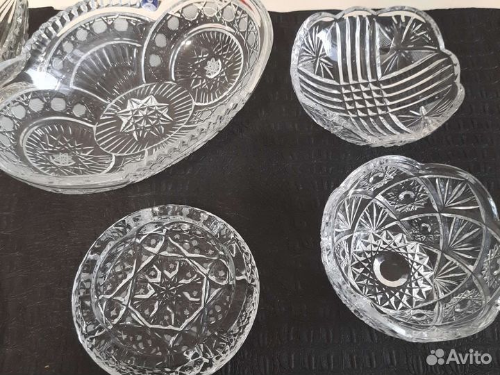 Хрусталь и стекло различные